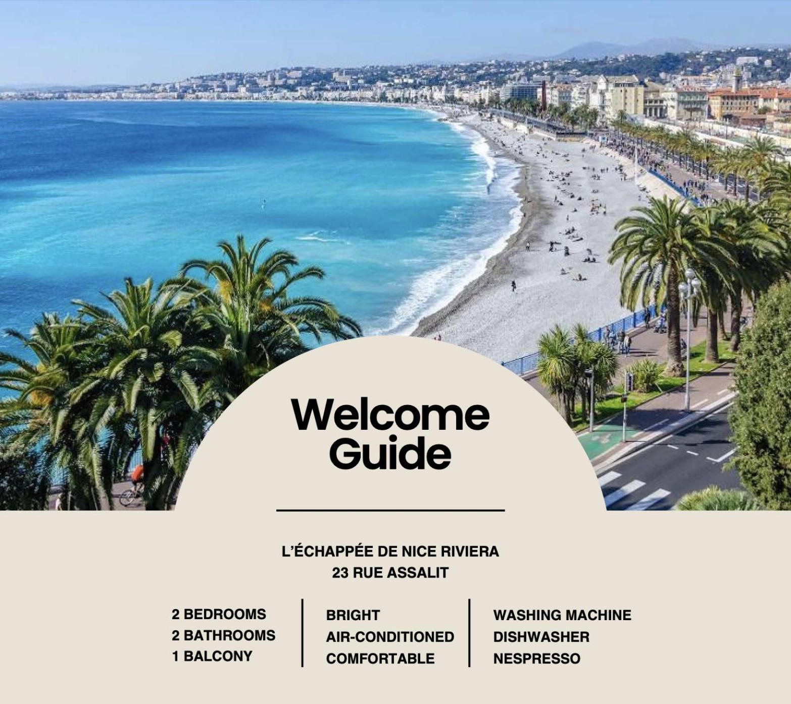 L'Echappee De Nice Riviera I Centre-Ville I Climatise I Proche Gare Et Plage I Ideal Couple Et Famille Eksteriør bilde