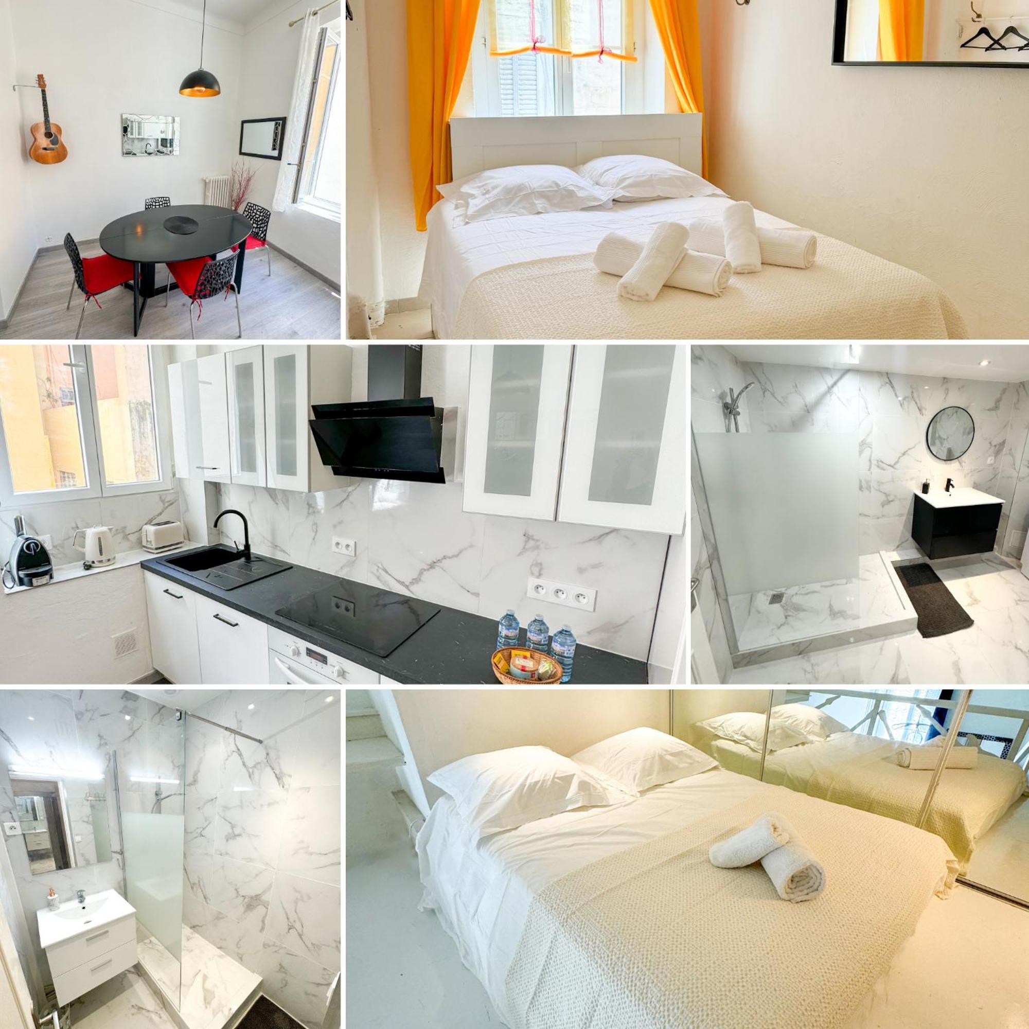 L'Echappee De Nice Riviera I Centre-Ville I Climatise I Proche Gare Et Plage I Ideal Couple Et Famille Eksteriør bilde